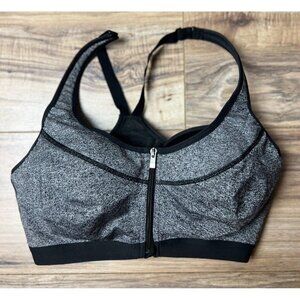 Victoria’s Secret X Sport Sports Bra Size 36D Racerback Front Zip Women’s
